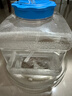 润谦食品级矿泉水桶纯净功夫茶吧机泡茶手提透明白PC饮水机家用储水桶 透明白5升加厚【方形】没龙头 实拍图