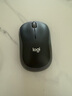罗技（Logitech）M185鼠标 无线鼠标 办公鼠标 对称鼠标 黑色灰边 带无线2.4G接收器 实拍图