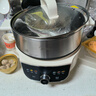 美的（Midea）电蒸锅 电煮锅 电火锅 多用途锅家用蒸包子锅电锅三层14.5L大容量分体式底锅可拆洗MZ-ZGC2852C 实拍图