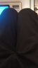 匹克针织运动裤男冬季跑步加绒梭织长裤休闲裤运动服男直筒裤束脚裤子 【秋冬加绒束脚裤4007】黑色 L (175) 实拍图