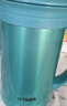 虎牌（TIGER）保温杯泡茶杯真空茶滤网杯男女马克杯办公杯 CWM-A050 500ml 森林绿AM 500ml 实拍图