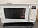 格兰仕微波炉烤箱一体机家用20L平板易清洁 简单旋钮操控 复古小白猫可烧烤解冻25年新款W0-QLGF2 实拍图