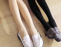 猫人（MiiOW）假透肉女士光腿神器打底裤袜女2024年新款春秋连脚美腿丝袜1肤1黑 实拍图