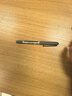uni三菱【热门商品】uni-ball EYE黑色中性笔0.5mm黑笔签字笔商务直液式学生水性笔套装 UB-150 5支 实拍图