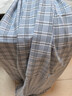 黄河口老粗布床单 A类粗布床单纯棉 手工全棉加厚被单 纯棉床单老粗布床单单件 小格子复古灰 250X250cm适合1.8/2.0米床 实拍图