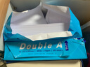 Double A达伯埃A4打印纸A4纸70g80G90G500张A4办公双打印纸复印纸原装进口整箱光滑开发票批发多省 A4-DA-70G-5包-2500张 实拍图