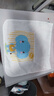 洁丽雅（Grace）吸汗巾婴儿隔汗巾4层纱布纯棉儿童0-3-6-8岁宝宝背巾5条 中号  实拍图