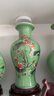 傲世景德镇陶瓷器新中式花瓶工艺品客厅摆件酒柜玄关茶室博古架装饰品 豆青釉清荷玉壶春+底座 实拍图