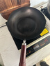 RIVER LIGHT日本极牌熟铁炒锅健康无涂层炒菜锅30cm平底煎炒锅电磁炉燃气通用 实拍图