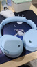 漫步者（EDIFIER）W830NB主动降噪头戴式无线蓝牙耳机双金标升级版HiFi游戏跑步长续航高音质耳麦礼物 星辉蓝+彩色耳机包 365天质保无忧 实拍图