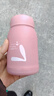 【京东物流送货上门】萌萌兔卡通水杯女牛奶玻璃杯创意便携杯子 粉色萌萌兔 330ml 1只 实拍图