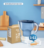 碧然德（BRITA）过滤净水器 滤水壶 海洋系列 3.5L(蓝色）+去水垢专家版滤芯11枚 环保加固包装 实拍图