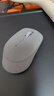 雷柏（Rapoo）M300L 中小手无线/蓝牙多模办公鼠标 人体工学时尚轻音便携 充电锂电池至高约230h续航5档dpi 浅灰 实拍图