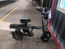 普莱德新国标折叠电动自行车 超长续航电动车 铝合金代驾车 锂电池助力男女通用成人电瓶车 代步电单车 旗舰-12减震-进囗级40A-纯电续航约120km 实拍图