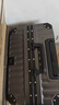 左汀行李箱铝框拉杆箱加厚结实抗压旅行箱登机箱大容量学生密码箱皮箱 铁灰色 24英寸 ，适合3-5天中途旅行 实拍图