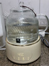 world kitchen康宁养生壶 全玻璃恒温壶煮茶壶煮茶器1L 办公室保温壶家用花茶壶烧水壶电热水壶煮水壶送礼自用 【标准款】+全玻璃盖子 1L 实拍图