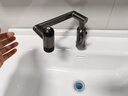 华帝（VATTI）机械臂面盆水龙头洗手盆洗脸盆万向旋转浴室冷热出水304不锈钢004 实拍图