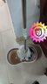 太太乐 旋转拖把桶双驱动好拖手压不锈钢杆拖地桶墩布地拖布桶 经典咖色桶 加强杆配2个头 实拍图
