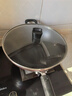 苏泊尔（SUPOR）炒锅 不粘锅平底炒菜锅煎锅34cm电磁炉燃气通用易洁少油烟 实拍图
