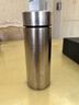 丽贝德商务钛杯保温杯内外纯钛泡茶杯大容量礼盒 皓月银 460ML 实拍图