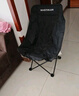 沃特曼【加高加厚】户外折叠椅靠背躺椅月亮椅露营午休凳子便携钓鱼椅 实拍图