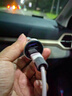 纽曼（Newmine）车载充电器点烟器一拖二双USB金属车充电压显示检测快充SX001-008 实拍图