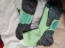 悍将（HNK）专业跑步袜子男女马拉松压缩袜速干透气篮球袜防滑耐磨徒步户外袜 2.0薄荷绿 L码（42-44） 实拍图