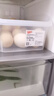 禧天龙保鲜盒冰箱收纳盒抽屉式冷藏果蔬收纳盒冷冻食材抽屉盒中号2个 实拍图