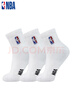 NBA袜子男士秋冬休闲运动袜吸汗无骨棉袜抗菌消臭训练跑步篮球袜3双 实拍图