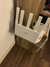 Tenda腾达路由器【千兆WiFi6+穿墙王】无线AX3000信号增强家用放大器Mesh国家补贴金榜一名云霄白立式 实拍图
