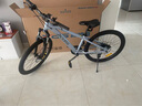 喜德盛儿童自行车小王子变速车7速青少年学生通勤运动骑行车浅灰蓝/深灰 实拍图