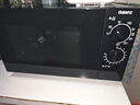 格兰仕（Galanz）微波炉烤箱一体机 平板式不锈钢内胆23升大容量家用光波炉机械旋钮操作简单G80F23SP-M8(S0) 实拍图