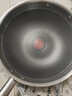 康巴赫炒锅不粘锅抗菌不锈钢炒菜锅红点双蜂窝平底锅电磁炉燃气灶通用 实拍图