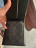 蔻驰（COACH）【官方授权店】coach奢侈品奥莱经典老花短款钱包黑色送男友礼物 CW380CQBK黑色 实拍图