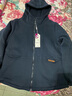 衣典零一（LEDIALYI）加绒加厚卫衣女2025春秋冬季女装新款休闲宽松连帽上衣开衫外套女 藏青色 L （推荐110-120斤） 实拍图