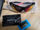 马孔多（macondo）破风款太阳镜 户外运动马拉松跑步眼镜 偏光镜片 极光紫 均码 实拍图