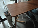 家逸全实木双人书桌长条桌子靠墙窄桌书房学习桌写字桌卧室办公电脑桌 实拍图