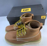 CAT卡特马丁靴工装靴子男鞋牛皮户外美式复古机车靴P721411M3EDC36 棕黄 41 实拍图