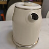 美的（Midea）艺术家电热水壶  烧水壶自动断电保温一体  1.6L大容量电热水壶 316L不锈钢恒温壶 精准控温 63-Q 实拍图