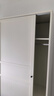 豫狮力金属推拉门衣柜家用卧室铁艺儿童挂衣柜法式钢制衣柜小户型衣橱柜 1500宽推拉门 (上门安装) 实拍图