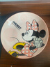 迪士尼8英寸深盘子可爱卡通陶瓷釉下彩耐高温盛儿童少女好看菜盘 乐悠8寸盘-米妮 无规格 实拍图