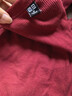 优衣库女装罗纹亨利领T恤/长袖修身短款内搭打底25新款479591 17 枣红色 M /160/84A 实拍图