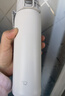 象印（ZO JIRUSHI）保温杯不锈钢水杯男女士学生户外运动便携杯子SM-SF48白色480ml 实拍图