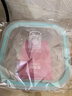 希乐扣Cilock玻璃饭盒上班族带饭糙米饭分装留样盒冷冻盒减脂定量保鲜盒 4只装 实拍图