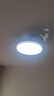 美的（Midea）风扇灯护眼LED餐厅卧室遥控调光一体客厅灯饰42寸熟睡风包安装 实拍图