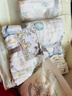 嫚熙（EMXEE）婴儿浴巾儿童宝宝纱布浴巾新生儿斗篷浴袍洗澡包巾 梦幻乐园【110×110cm】 实拍图