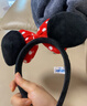 迪士尼（Disney）毛绒玩具正版发饰卡通女孩扮装饰品米奇老鼠生日礼物女 米妮发箍 实拍图