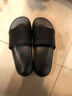 LURAD拖鞋男士女士情侣外穿室内防滑洗澡厚底凉拖家居拖鞋 黑色42-43 实拍图