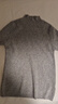 恒源祥羊毛衫女秋冬加厚打底毛衣修身内搭半高领针织衫 灰色 L 建议110-120斤 实拍图