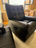 乐至宝LAZBOY轻奢真皮功能单椅懒人沙发客厅落日哈尼手动黑色【7天发】 实拍图